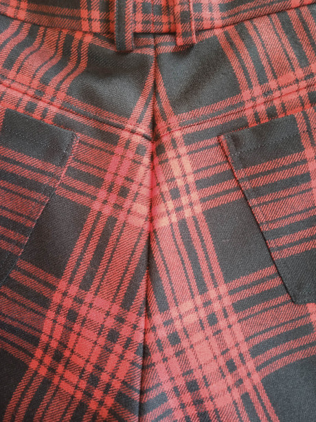 HIGHLANDER WOOL TROUSERS LINED SILK