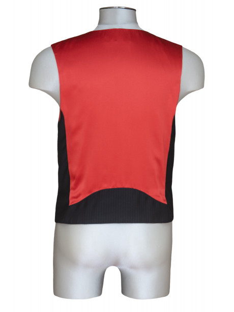 MATRIX WOOL WAISTCOAT LINED SILK