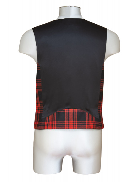 HIGHLANDER WOOL WAISTCOAT LINED SILK