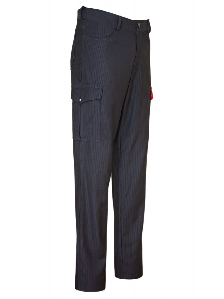 MATRIX WOOL TROUSERS LINED SILK