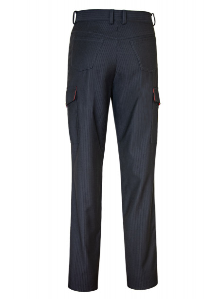 PANTALON LAINE DOUBLÉ SOIE MATRIX