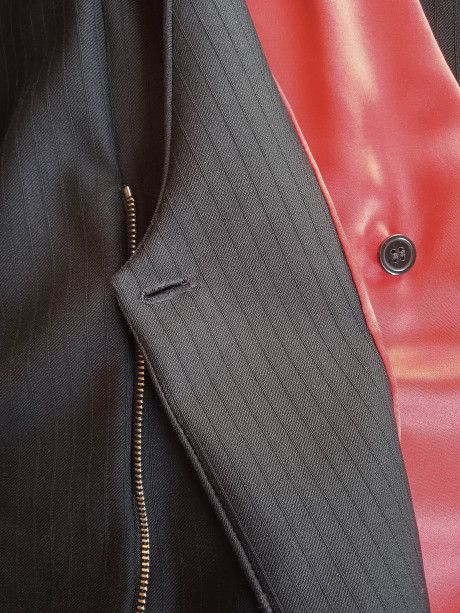 MATRIX WOOL WAISTCOAT LINED SILK